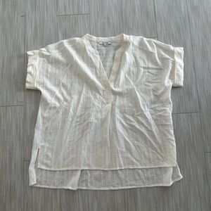 Madewell gauzy top